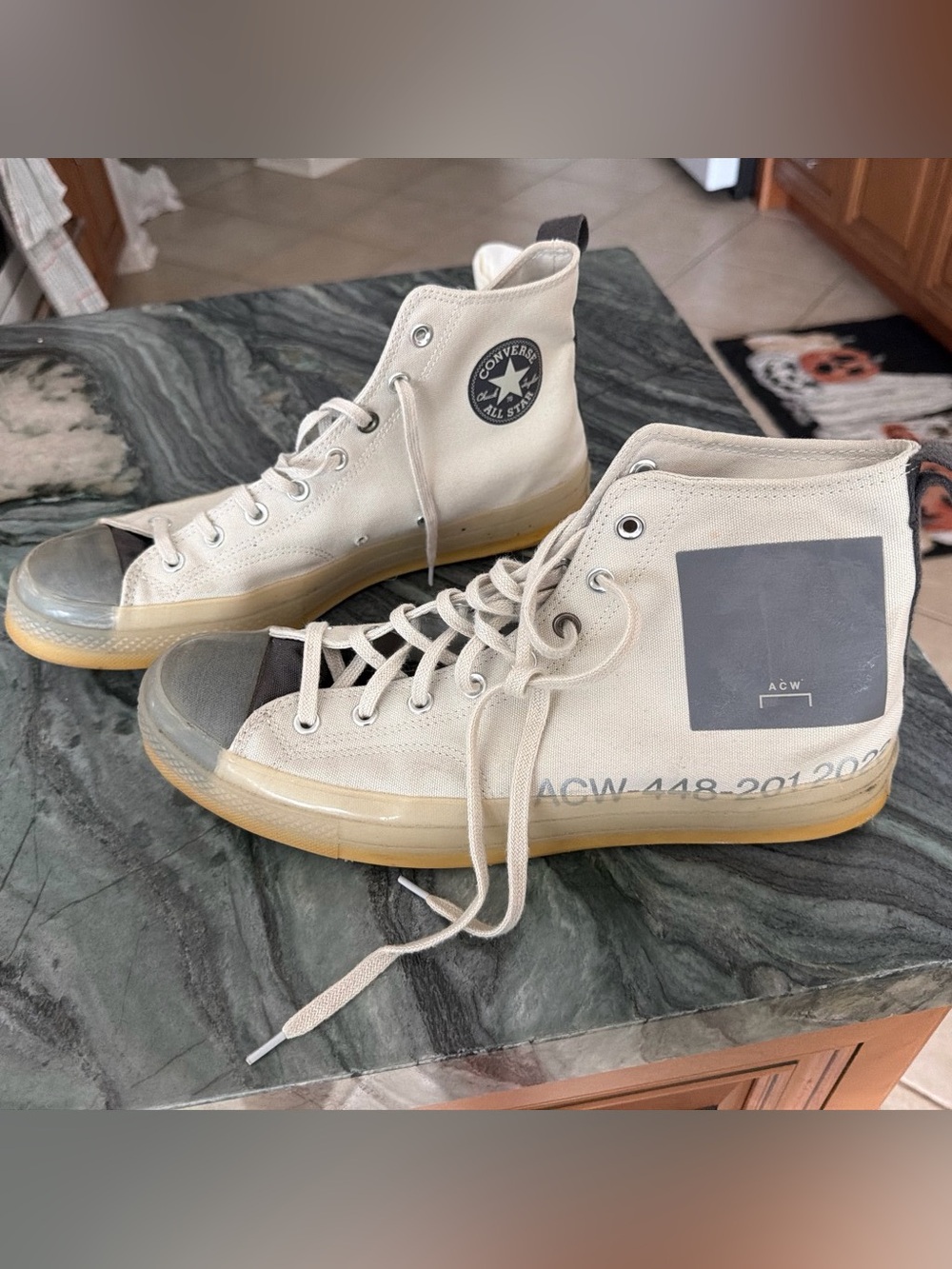 Converse x A-COLD-WALL Chuck 70 High 'Silver Birch' Sz 13 Men/15 Women
